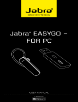Jabra EASYGO-FOR PC User manual