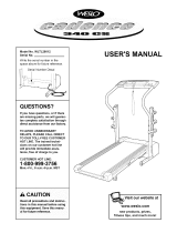 Weslo WLTL29012 User manual