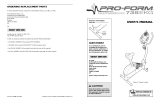 ProForm PFEVEX2983 Owner's manual