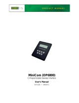 Digi OP6800 Minicom User manual