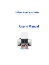 Epson C42UX User manual