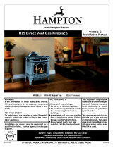 Regency Fireplace Products H15 Owner's manual