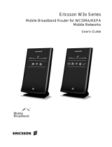 Ericsson W3x Series User manual