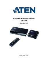 ATEN Multicast HDMI Wireless Receiver (1080p@30m) User manual