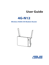 Asus 4G-N12 Owner's manual