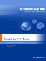 Tandberg Data StorageLibrary T40+ Series User guide
