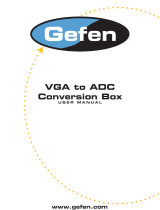 Gefen EXT-VGA-2-ADC Owner's manual