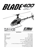 E-flite Blade 400 3D User manual