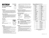 Extech Instruments MO280 User manual