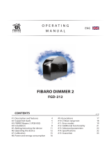 Fibaro FGD-212 Operating instructions