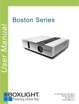 BOXLIGHT Boston X28NST User manual