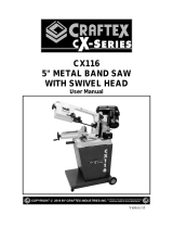 Craftex CX Series CX116 Owner's manual