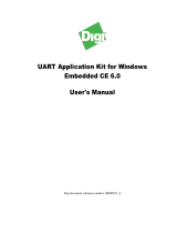 Digi UART Application Kit User manual