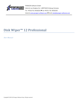 Paragon Disk Disk Wiper 12 Professional User manual