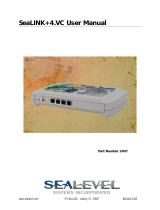 SeaLevel SeaLINK+4.VC User manual