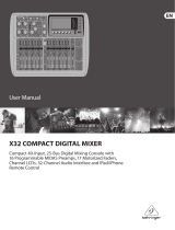 Behringer X32COMPACT User manual