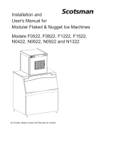 Scotsman F1522 Operating instructions