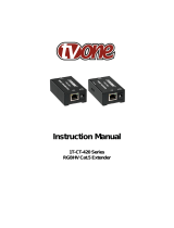 tvONE 1T-CT-422 User manual