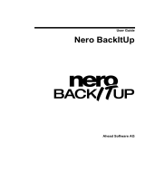 Nero BackItUp Owner's manual