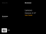 Lenovo Horizon 2 27 User guide