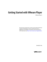 VMware Player 6.0 Quick start guide