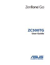 Asus ZenFone Go (ZC500TG) Owner's manual