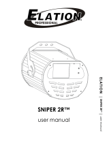 Elation SNIPER 2R User manual