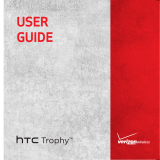 HTC Trophy Verizon Wireless User guide