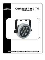 SHOWTEC Compact PAR 7 Tri User manual