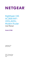 Netgear D7800 User manual
