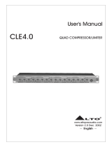 Alto CLE4.0 User manual