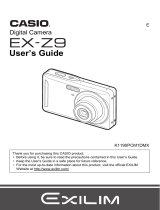 EXILIM EX-Z9BK User manual