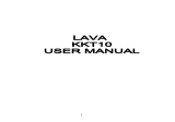 Lava KKT KKT 10 User manual