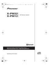Pioneer X-PM32 User manual