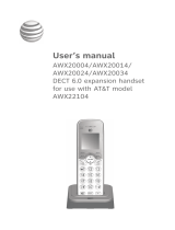 AT&T AWX20034 User manual