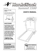 NordicTrack SUMMIT 4500 User manual