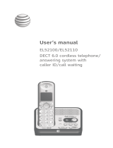 AT&T EL52100 User manual