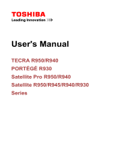 Toshiba R930 (PT331C-006003) User manual