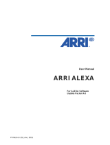 ARRI Alexa Software Update 4.0 User manual