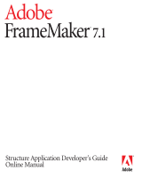 Adobe 65030365 - FrameMaker - PC User guide