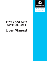 Navman MY600LMT User manual