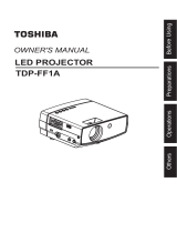 Toshiba TDP-FF1A User manual