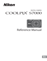 Nikon COOLPIX S7000 User manual