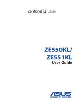 Asus ZenFone 2 Laser ZE550KL Owner's manual