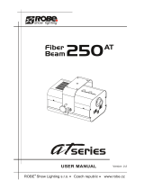 Robe Fiber Beam 250 AT User manual