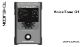 TC-Helicon VOICETONE D1 User manual