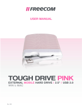Freecom Tough Drive Pink User manual