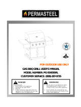 Permasteel PG-50403SRL-1 Owner's manual