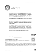 Vizio VO370M Owner's manual