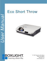BOXLIGHT Eco X32NST User manual